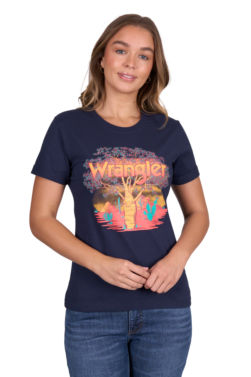Wrangler Womens Lottie Short Sleeve Tee