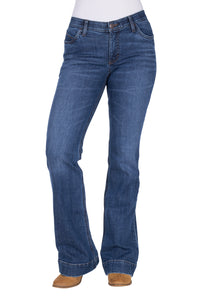Wrangler Womens Luna Jeans Willow 34 Inch Leg