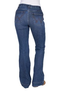 Wrangler Womens Luna Jeans Willow 34 Inch Leg