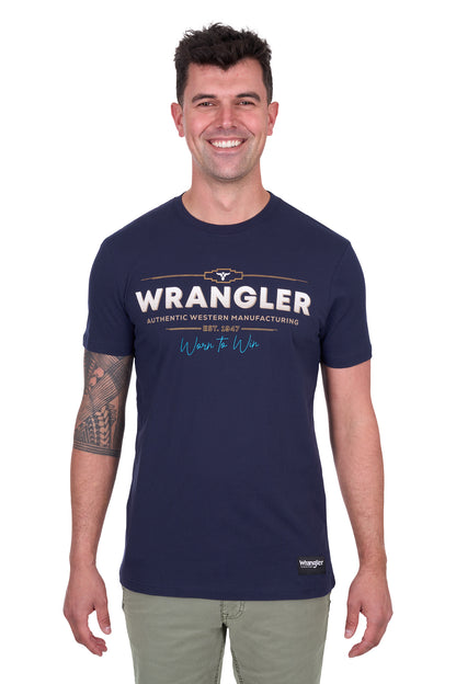 Wrangler Mens Albert Short Sleeve Tee