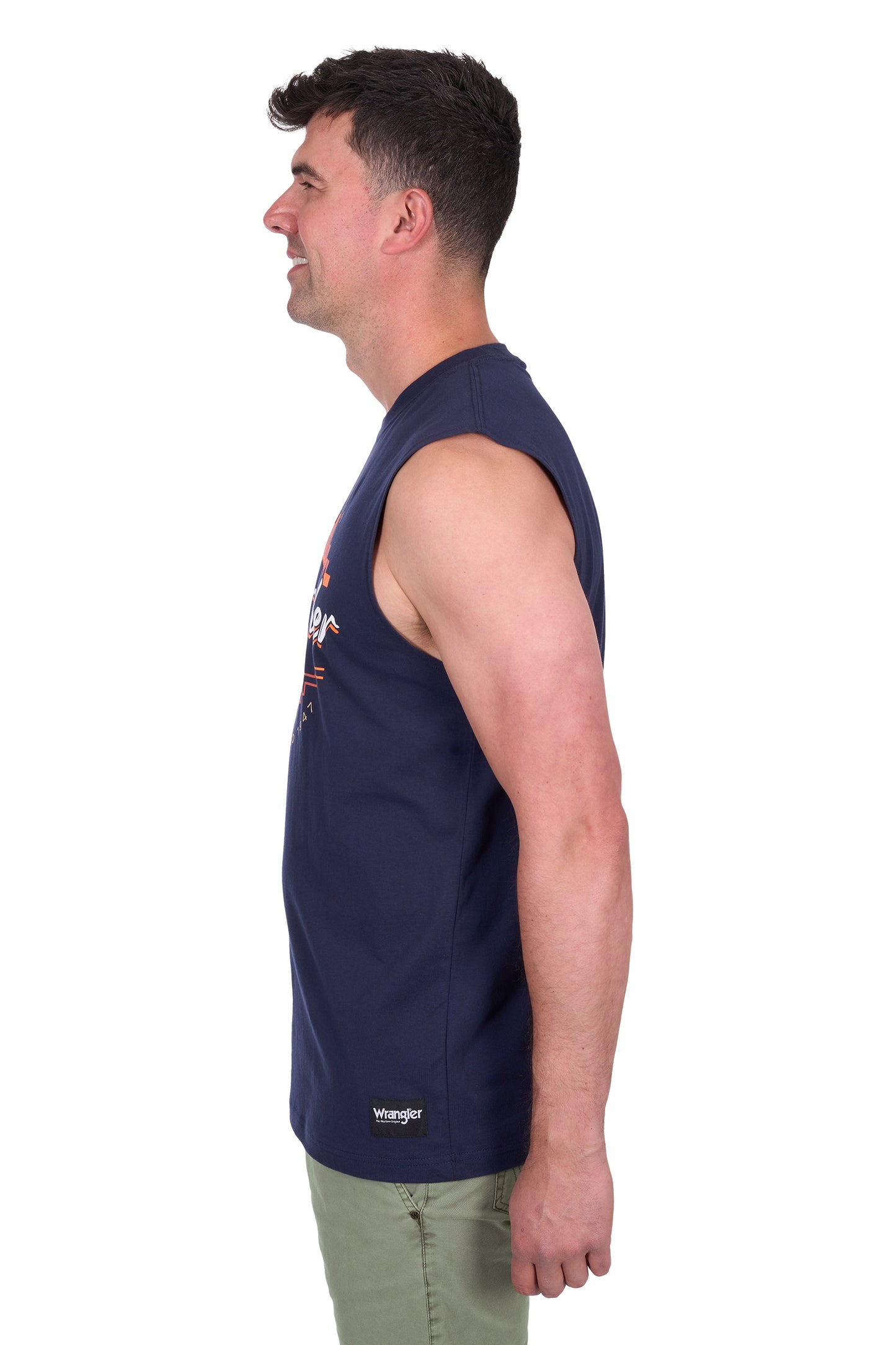 Wrangler Mens Mario Muscle Tank