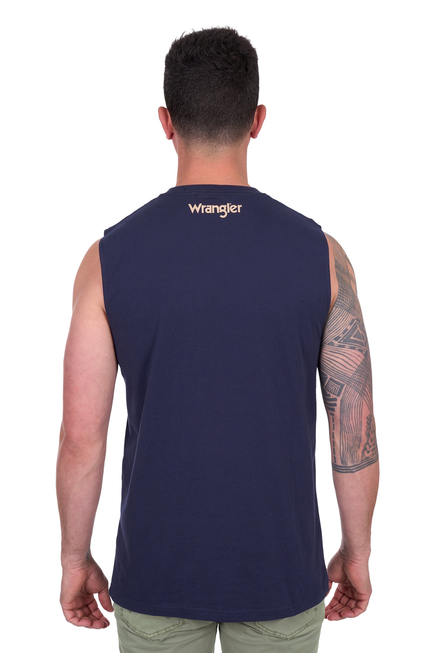 Wrangler Mens Mario Muscle Tank