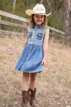 Load image into Gallery viewer, Wrangler Girls Joanna Sleeveless Dress