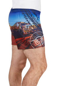 Bullzye Mens Road Train Sports Shorts