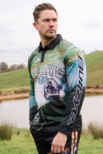 Load image into Gallery viewer, Bullzye Mens Rowdy Long Sleeve Fishing Shirt