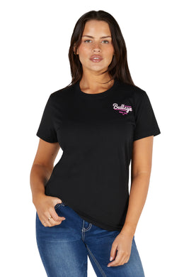 Bullzye Womens Muster Short Sleeve Tee