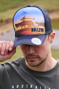 Bullzye Outback High Profile Trucker Cap