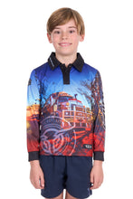 Load image into Gallery viewer, Bullzye Boy Road Train Long Sleeve Fishing Shirt