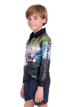 Load image into Gallery viewer, Bullzye Boys Rowdy Long Sleeve Fishing Shirt