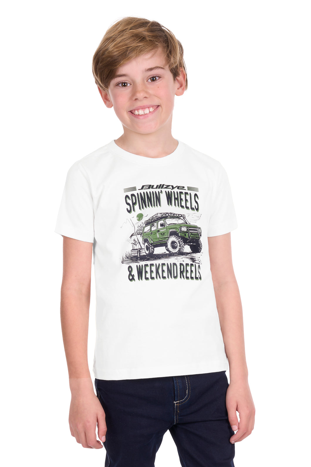 Bullzye Boys Reels Short Sleeve Tee