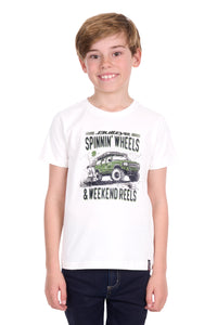 Bullzye Boys Reels Short Sleeve Tee