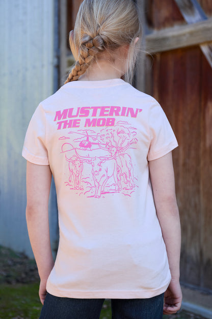 Bullzye Girls Muster Short Sleeve Tee