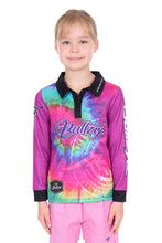 Load image into Gallery viewer, Bullzye Girls Narrative Long Sleeve Fishing Shirt