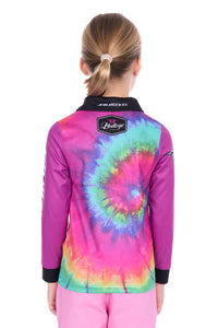 Bullzye Girls Narrative Long Sleeve Fishing Shirt