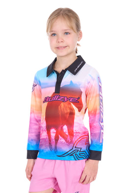 Bullzye Girls Gallop Long Sleeve Fishing Shirt