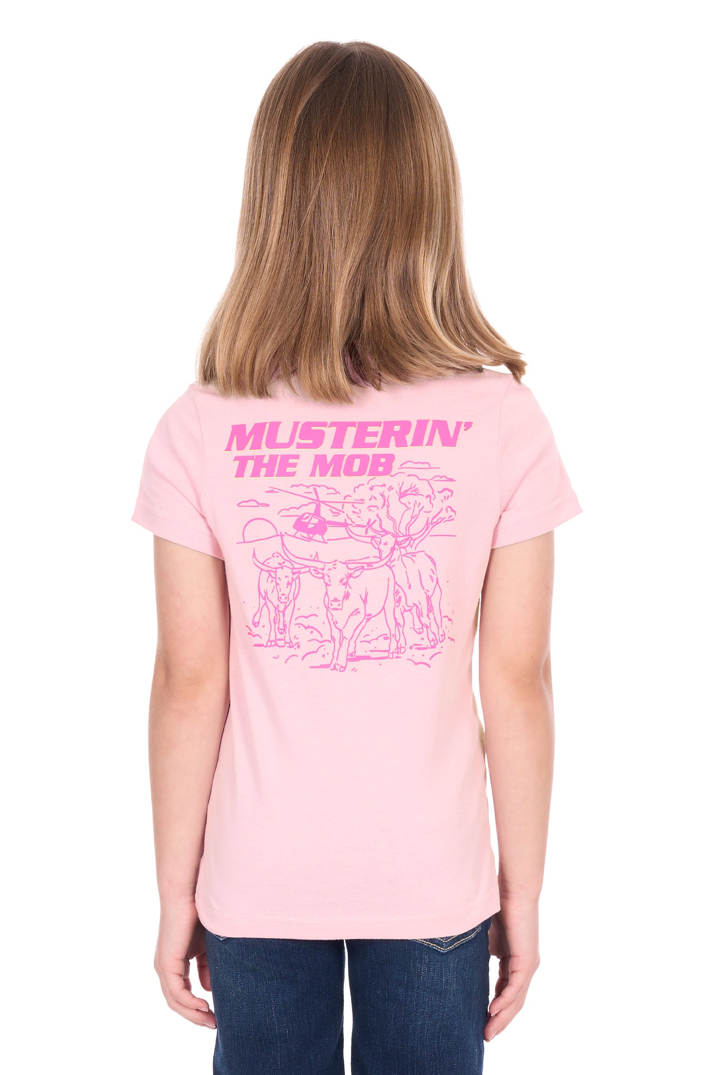 Bullzye Girls Muster Short Sleeve Tee