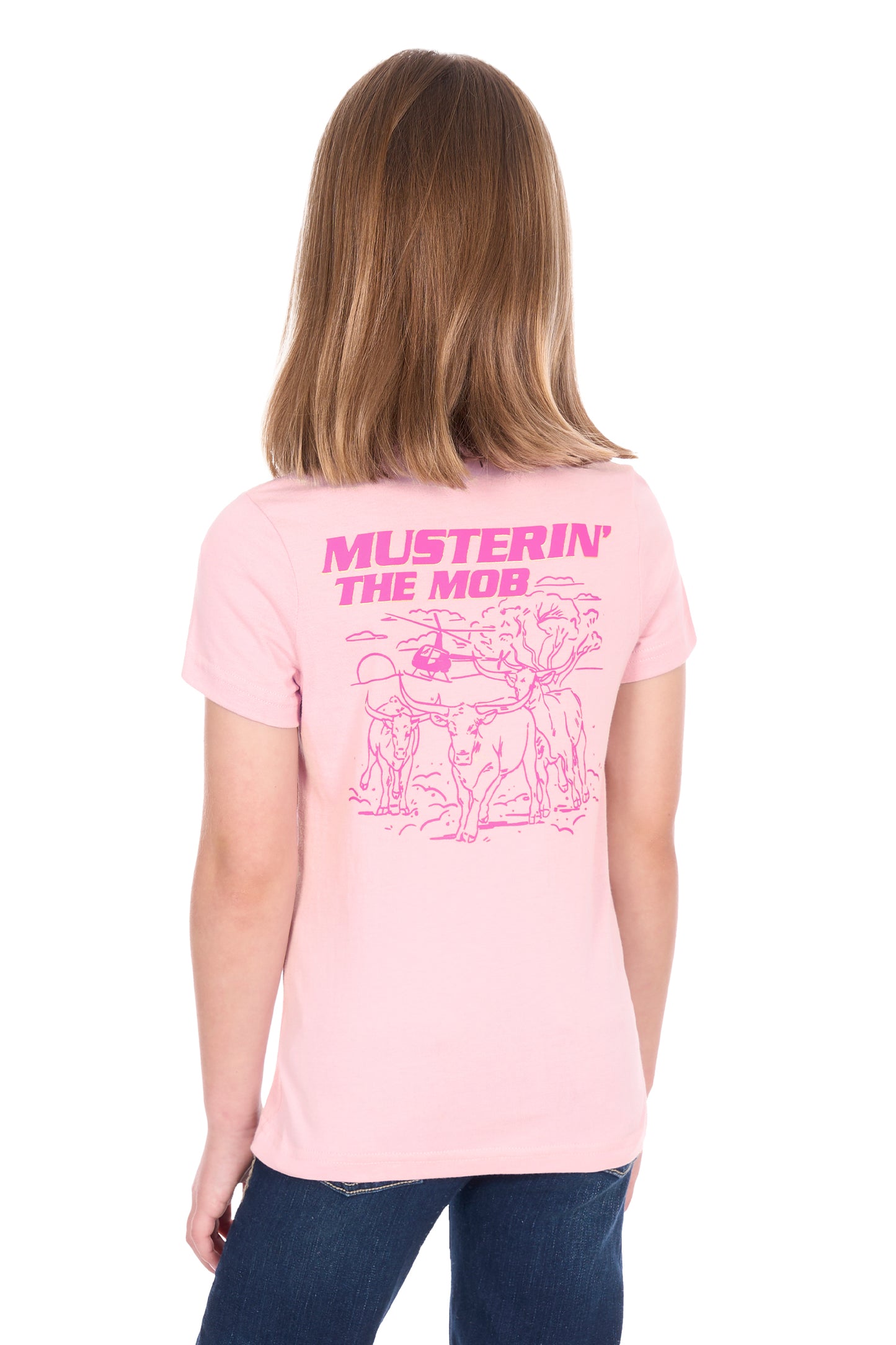 Bullzye Girls Muster Short Sleeve Tee