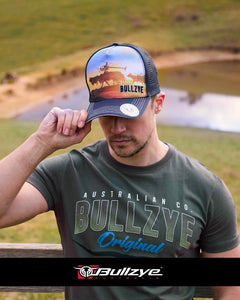 Bullzye Outback High Profile Trucker Cap