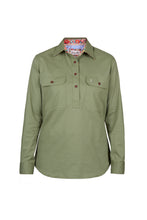 Load image into Gallery viewer, Thomas Cook Womens Stretch Drill Long Sleeve Shirt