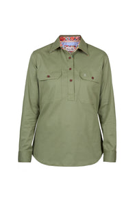 Thomas Cook Womens Stretch Drill Long Sleeve Shirt