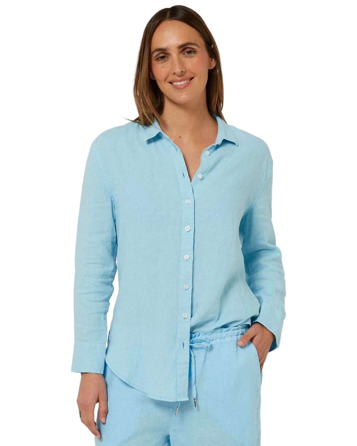 Pilbara Womens Florence Classic Linen Shirt