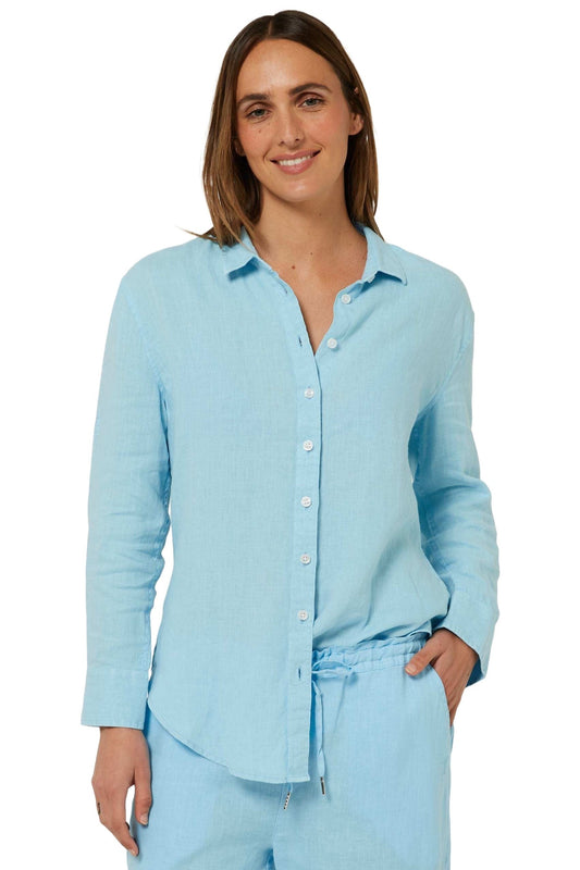 Pilbara Womens Florence Classic Linen Shirt