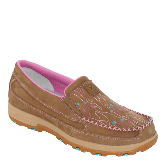 Twisted X Womens Cactus Cellstretch Slipon Mocs