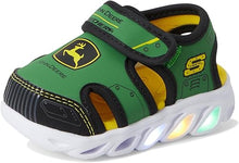Load image into Gallery viewer, Skechers John Deere Kids Hypno-Splash Light Up Sandals
