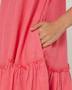 Pilbara Womens Emma Linen Sun Dress