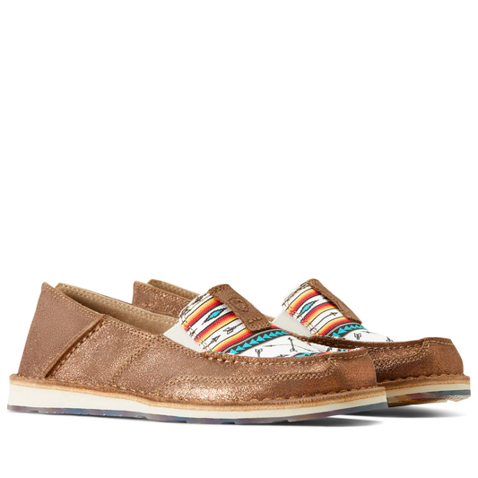 Ariat Womens Cruisers Rose Gold Aztec Arrow Print