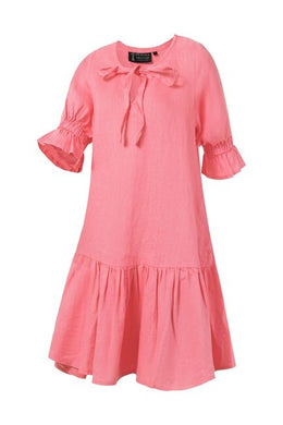Pilbara Womens Tilly Linen 3/4 Sleeve Dress