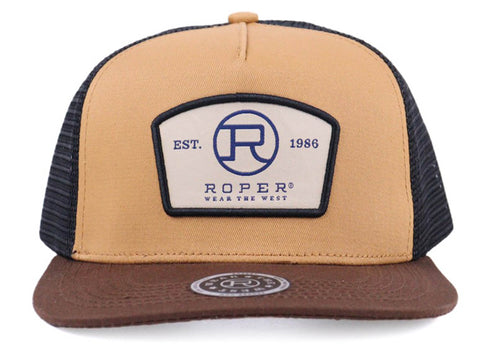Roper Truckers Cap Tan
