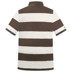 Pilbara Mens Yarn Dyed Striped Pocket Polo