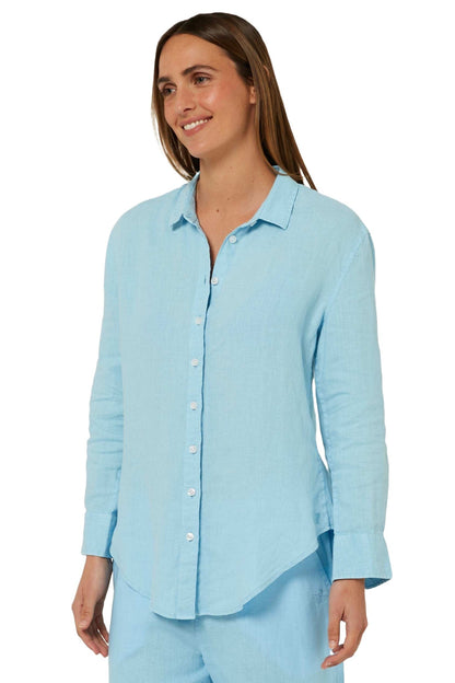 Pilbara Womens Florence Classic Linen Shirt
