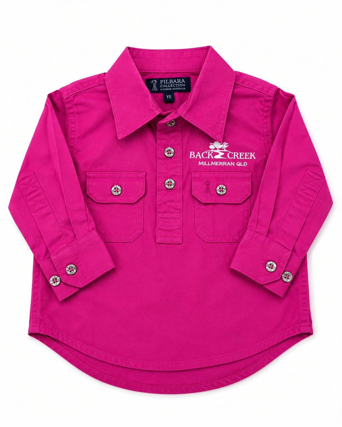 Back Creek Kids Closed Front Long Sleeve Shirt