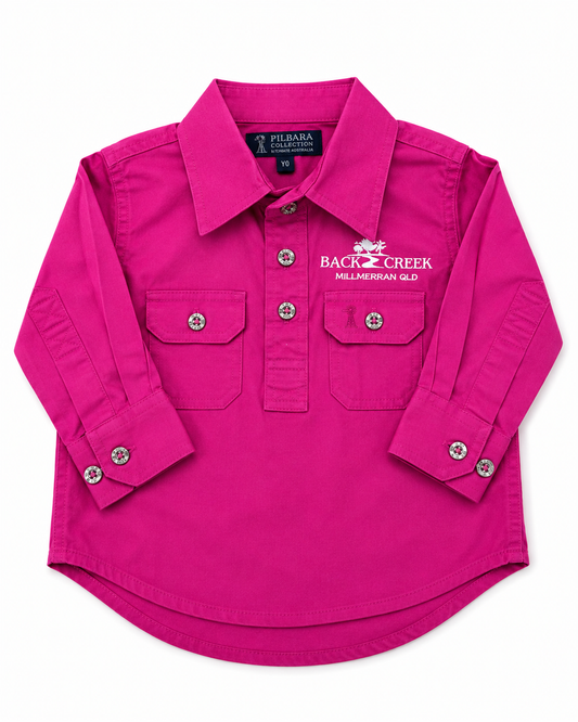 Back Creek Kids Closed Front Long Sleeve Shirt