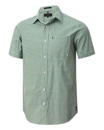 Pilbara Mens Short Sleeve Gingham Shirt