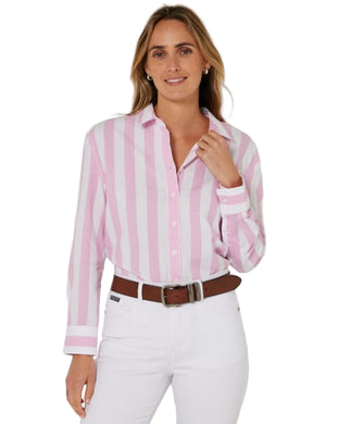 Pilbara Womens Jacquelin Classic Cotton Long Sleeve Shirt