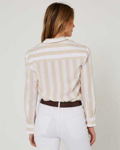 Pilbara Womens Jacquelin Classic Cotton Long Sleeve Shirt