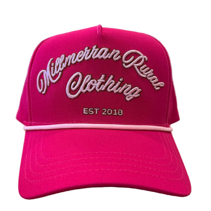 MRC Fuchsia Cap with Solid Back