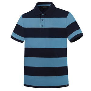 Pilbara Mens Yarn Dyed Striped Pocket Polo