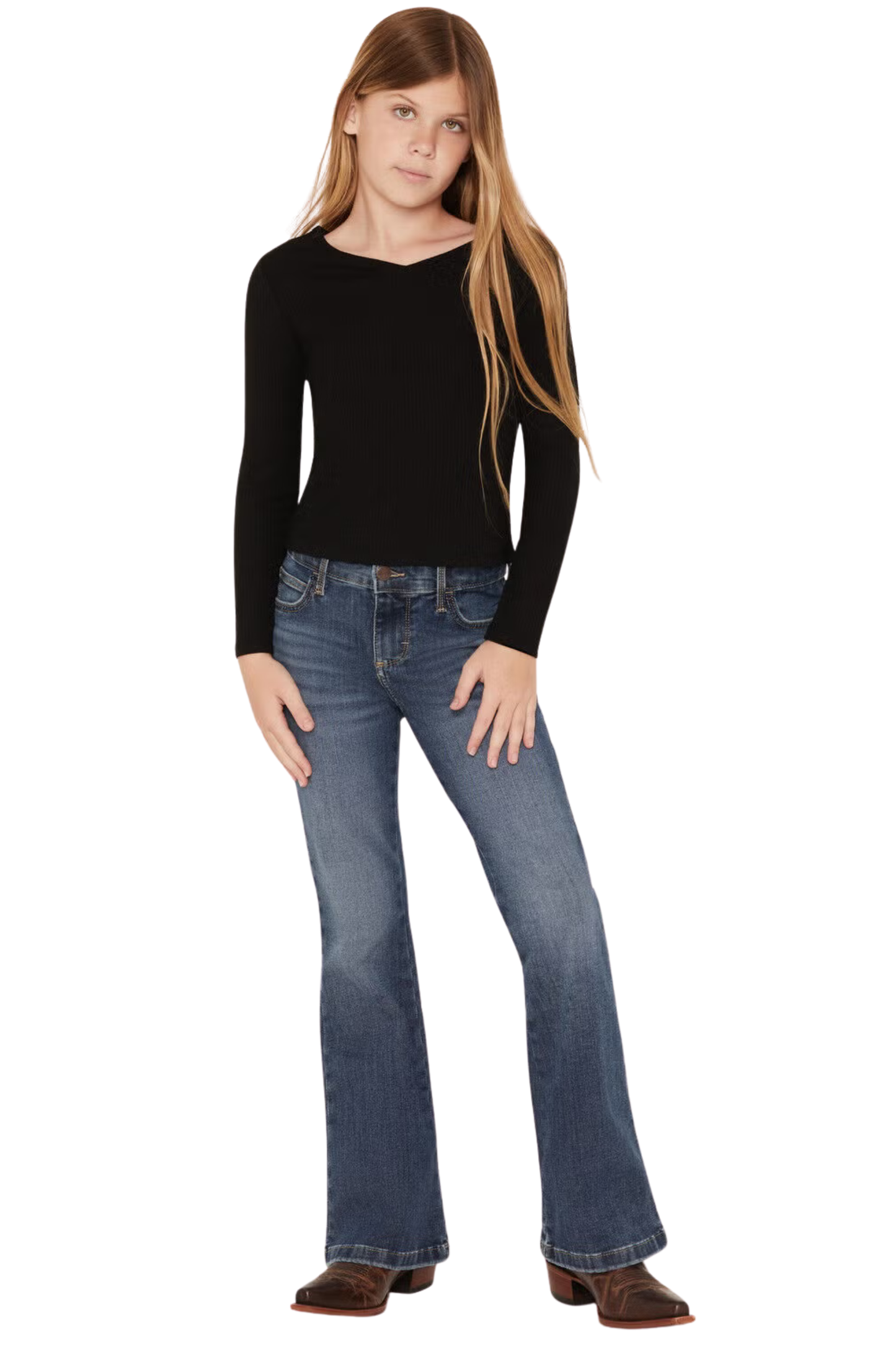 Wrangler Girls Bespoke Flare Jeans