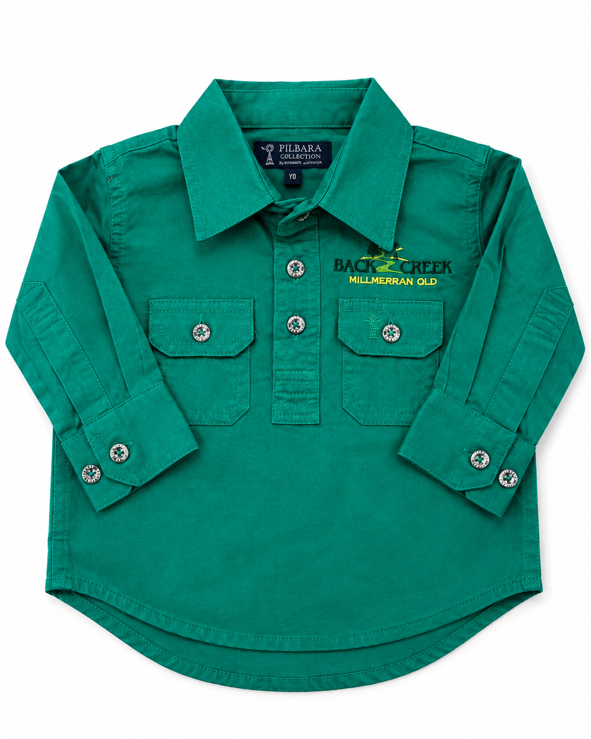 Back Creek Kids Closed Front Long Sleeve Shirt