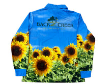 Load image into Gallery viewer, Back Creek Adult Sunflower Fishing Shirt
