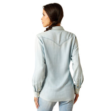 Load image into Gallery viewer, Ariat Womens Blues Snap Long Sleeve Shirt