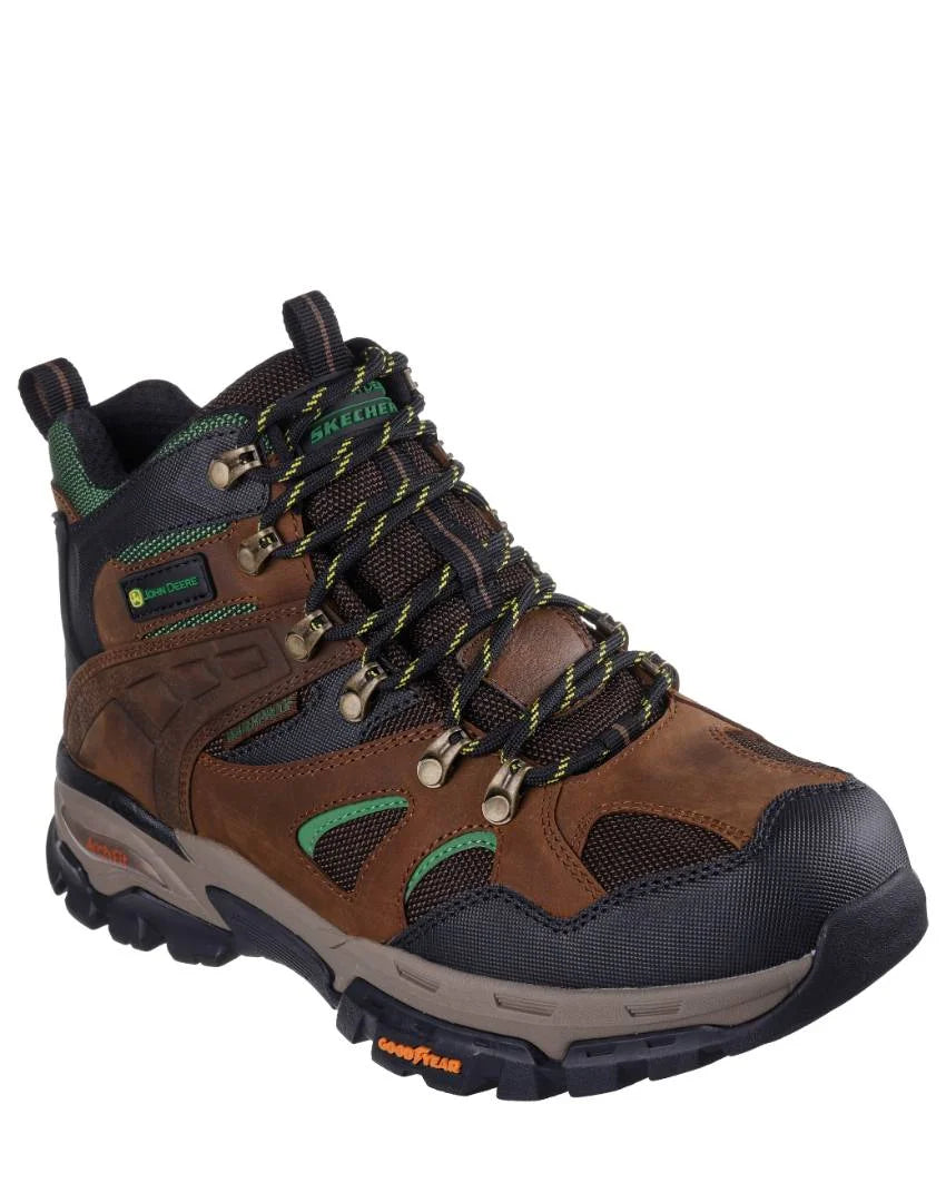 Skechers Mens John Deere Waterproof Arch Fit Tarver Boots