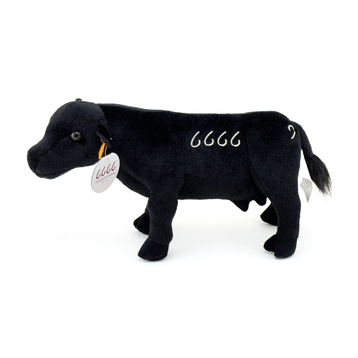 Big Country Toys - Four Sixes Angus Cow Plush 14"