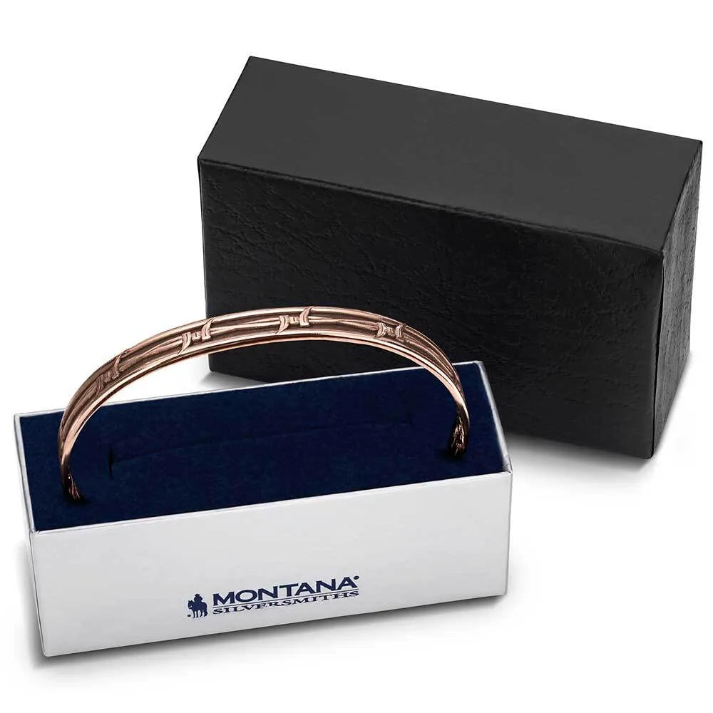Montana Silversmiths Riding Fences Bracelet