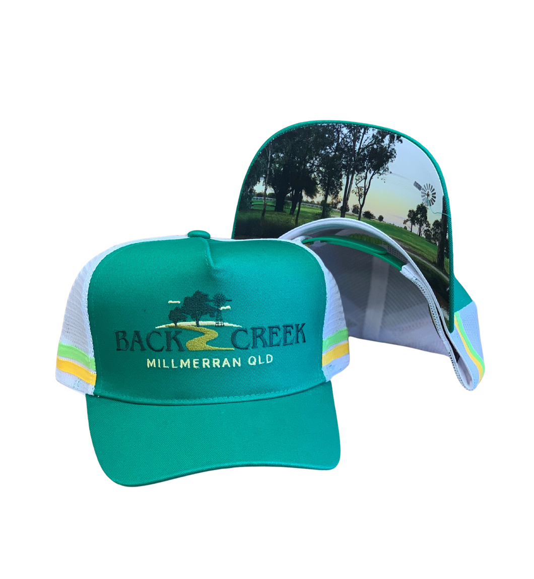 Back Creek Clothing Trucker Cap Green