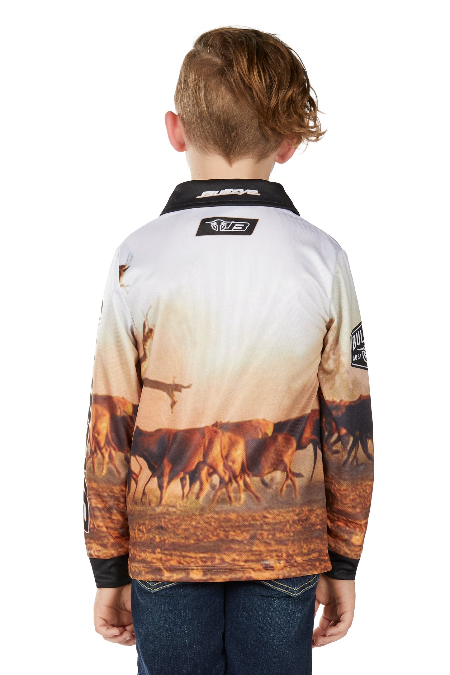 Bullzye Boys Helicopter Long Sleeve Fishing Shirt